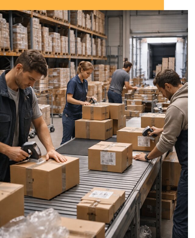 Доставка товаров для маркетплейсов от двери до склада от 8053