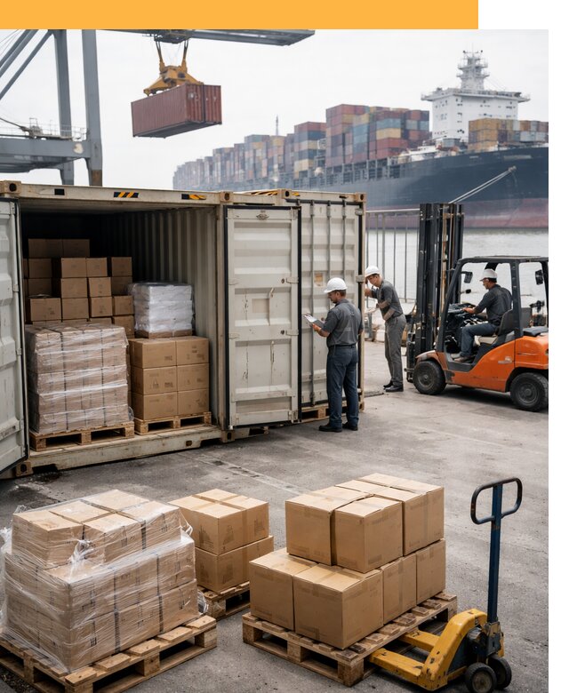 Контейнерные перевозки из Китая под ключ от 128844 руб/контейнер