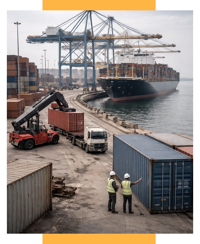 Морские перевозки из Европы от 64422 р. за контейнер | СетСервис-Чбр