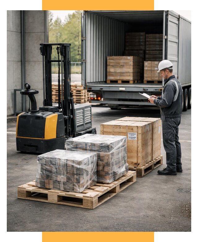 Доставка оборудования из Европы под ключ от 48317 р. | СетСервис-Чбр