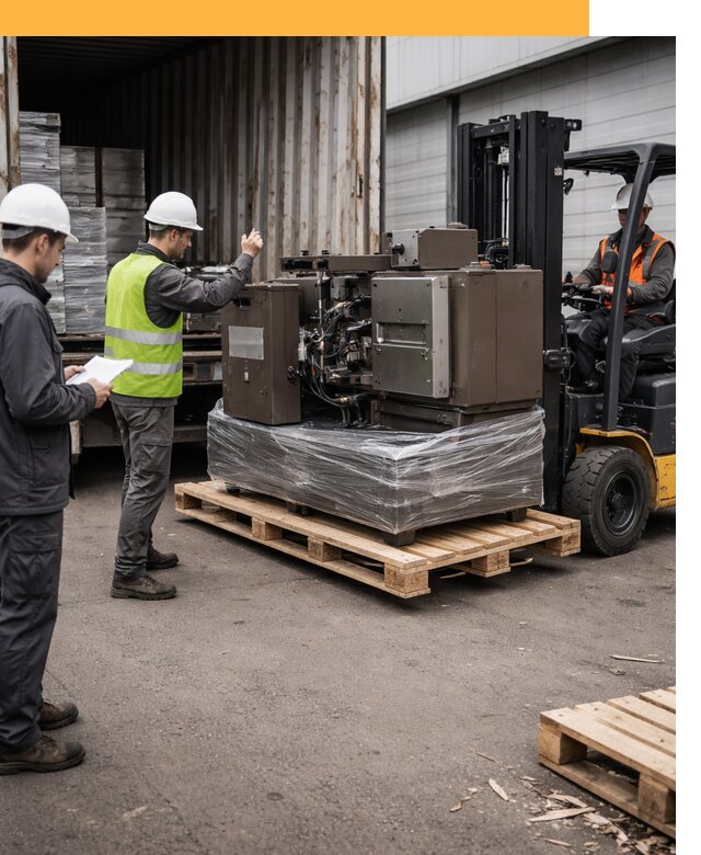 Доставка промышленного оборудования из Европы от 48317