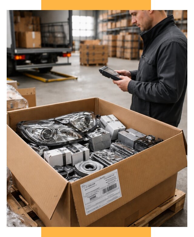 Доставка автозапчастей из Европы под ключ от 13421 р. | СетСервис-Чбр