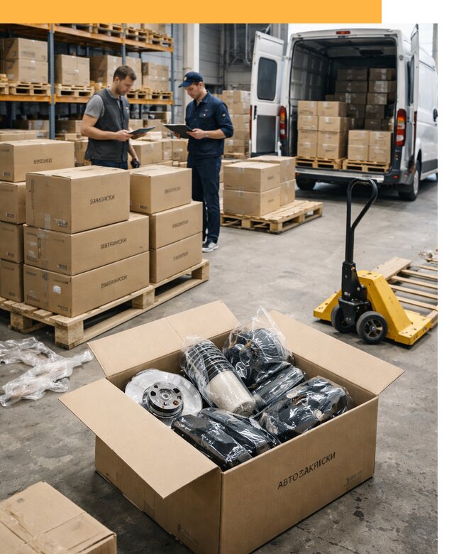 Доставка автозапчастей из Европы от 13421 руб быстро и надёжно