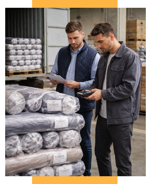 Доставка текстиля из Турции от 48317 р. под ключ, СетСервис-Чбр