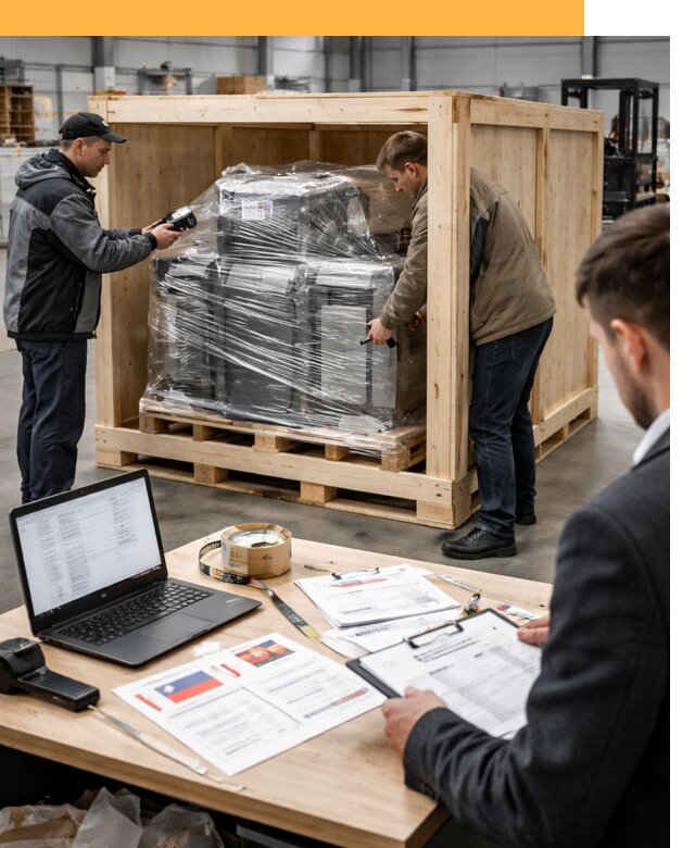 Доставка промышленного оборудования из США от 69791 руб