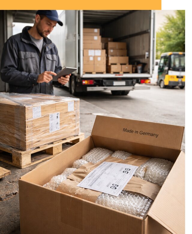 Доставка грузов из Германии от 48317 руб с таможенным оформлением