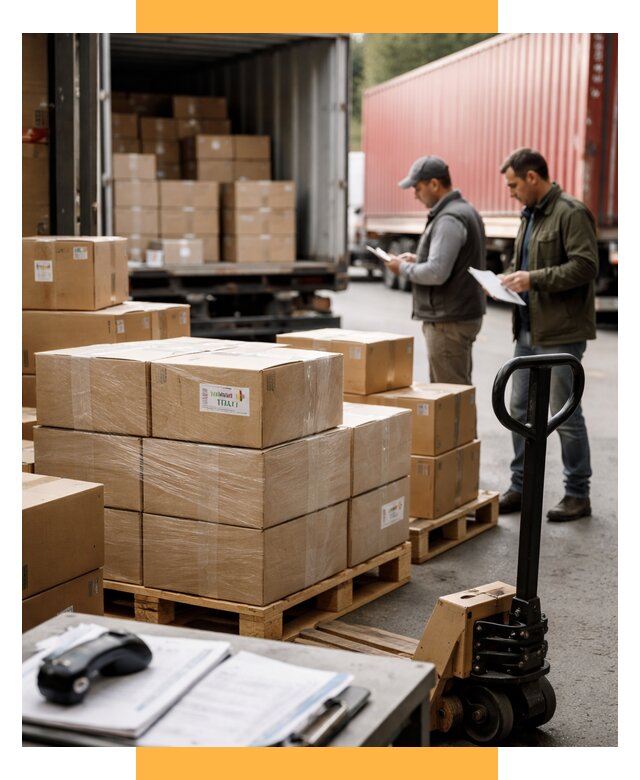 Доставка грузов из Италии в Россию от 19327 р. СетСервис-Чбр