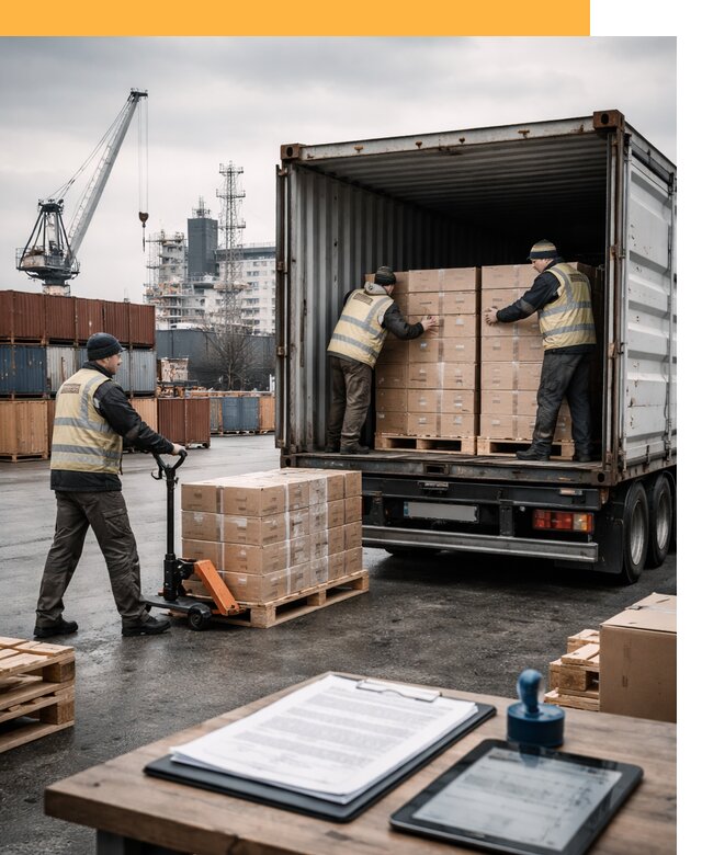 Доставка грузов из Латвии от 26843 руб, морская, авто, авиа