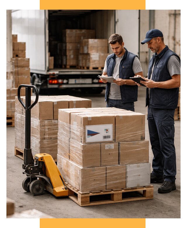 Доставка грузов из Чехии в Россию от 37580 р. | СетСервис-Чбр