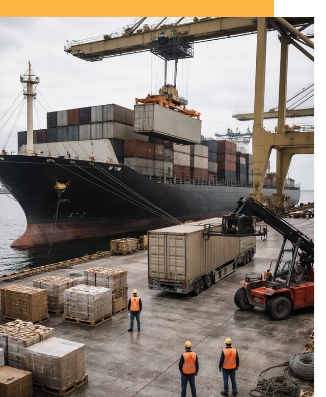 Морские перевозки из Индии: доставка FCL/LCL, таможня от 128844