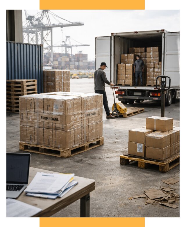 Доставка грузов из Израиля от 16106 р., логистика от СетСервис-Чбр