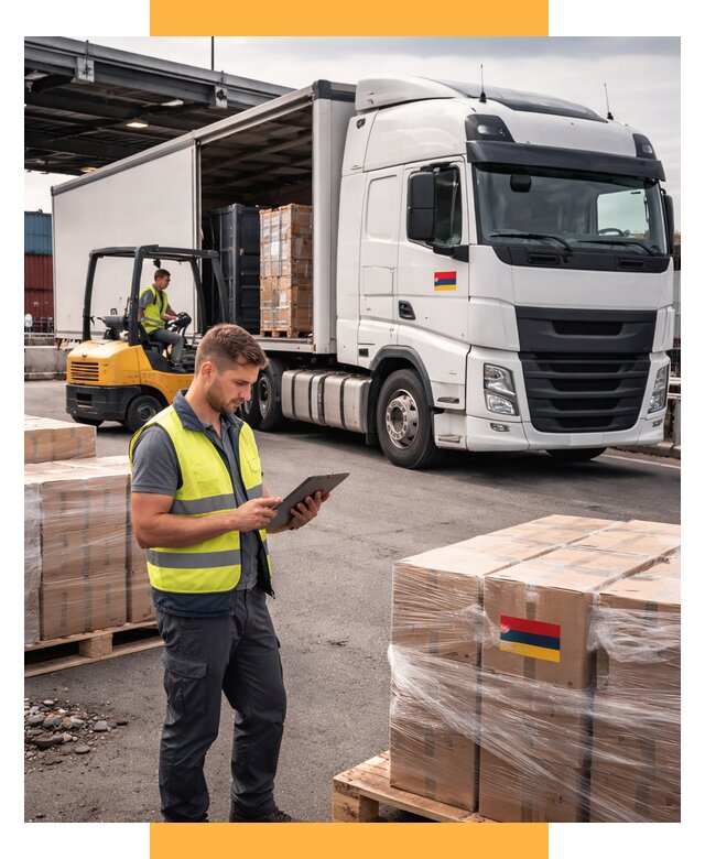 Автоперевозки из Армении от 102002 р. — услуги СетСервис-Чбр