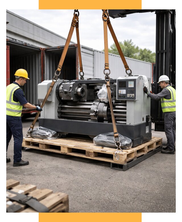 Перевозка станков и таможня от 64422 р. | СетСервис-Чбр логистика