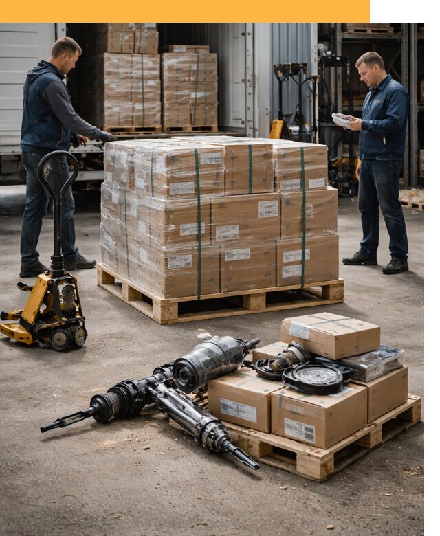 Международная перевозка автозапчастей по миру от 4832 руб