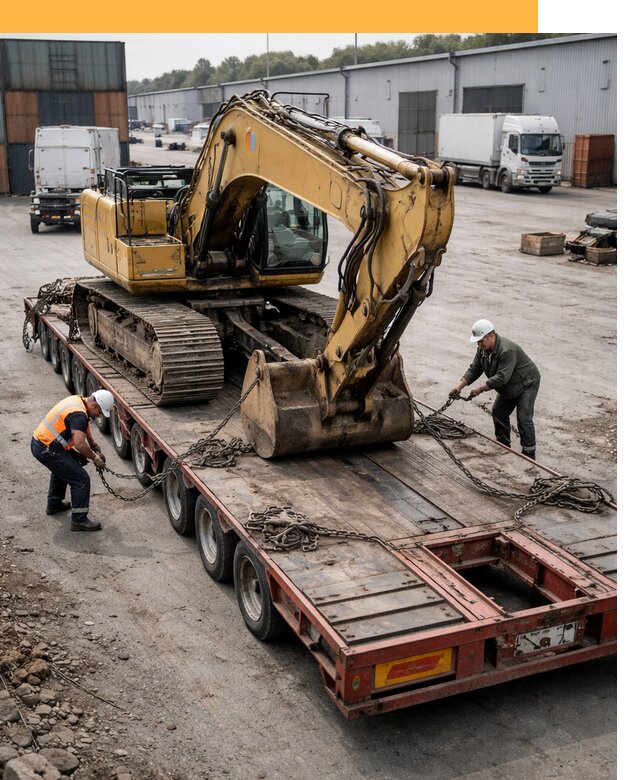 Перевозка спецтехники по России и миру от 48317 руб