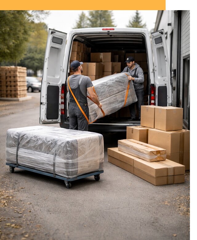 Перевозка мебели по России и за рубеж с таможней от 8053