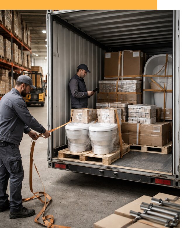 Перевозка сантехнического оборудования по России и миру от 1933