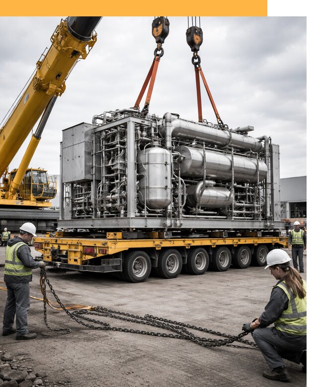 Перевозка тяжеловесных грузов по миру от 161055 руб