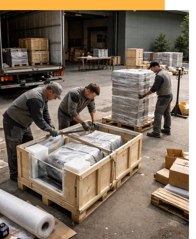 Перевозка выставочных грузов по миру от 26843 руб за м2 с таможней