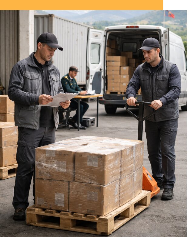 Доставка грузов через Армению, быстрая таможенная очистка от 26843