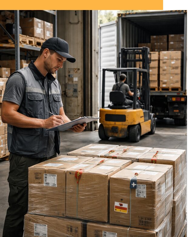 Реэкспорт товаров с таможенным оформлением и доставкой от 12884