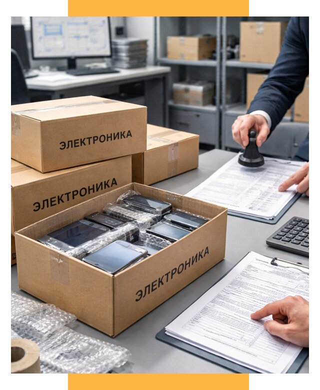 Растаможка электроники под ключ от 8590 р. СетСервис-Чбр