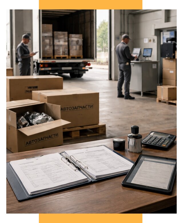 Таможенное оформление автозапчастей под ключ от 9126 р., СетСервис-Чбр