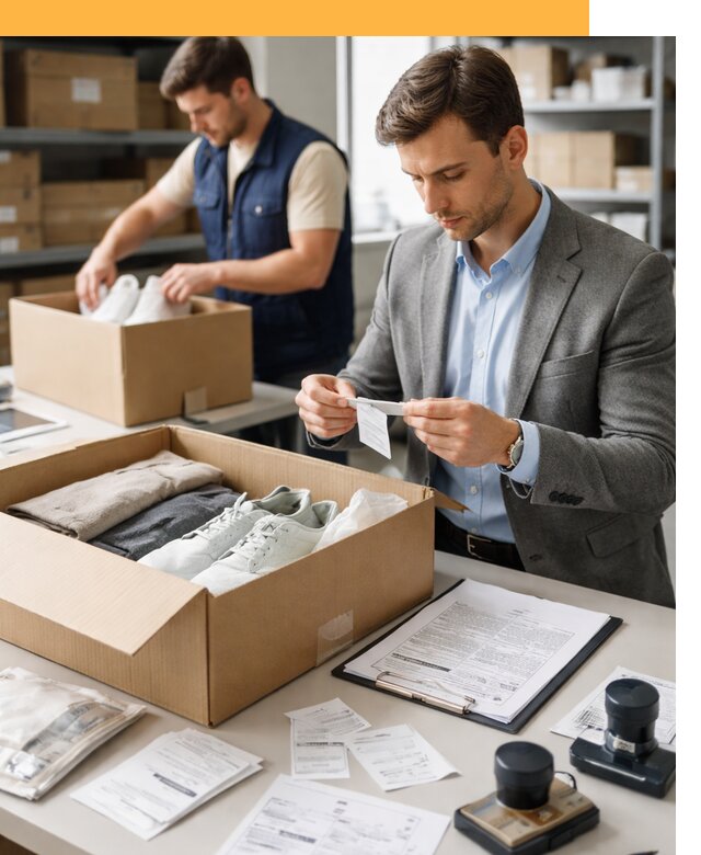 Таможенное оформление одежды и обуви по выгодной цене от 6979 руб