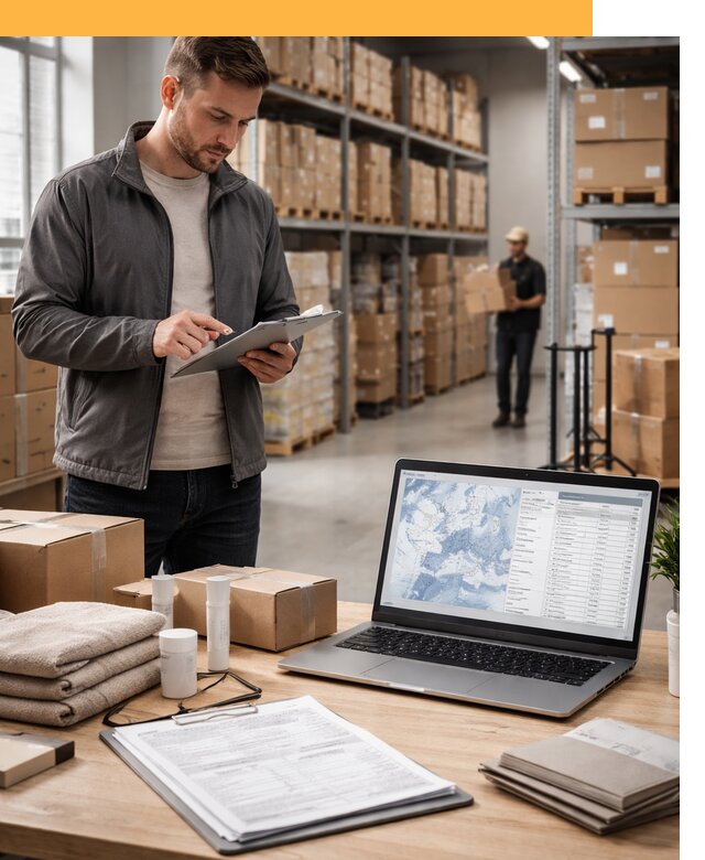 Закупка товаров в Европе под ключ: доставка, таможня от 8053 руб