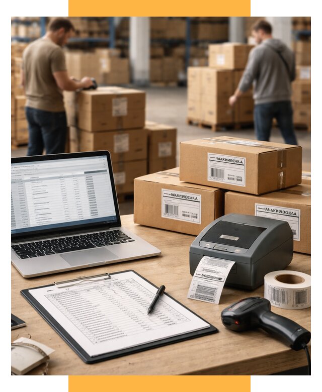 Маркировка импортных товаров от 4832 р. под ключ, СетСервис-Чбр